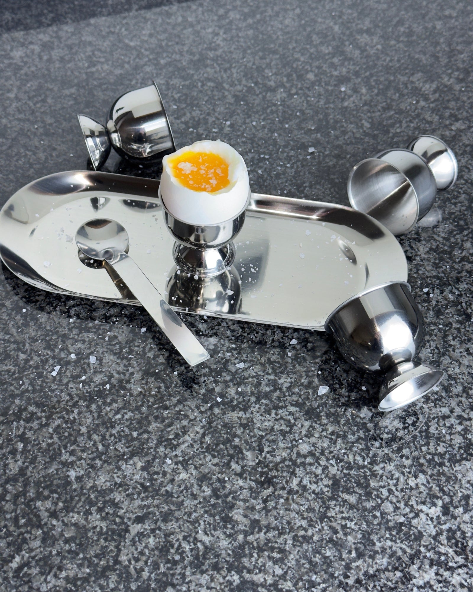 STEEL⎥PARIS EGG HOLDER⎥SET OF 4