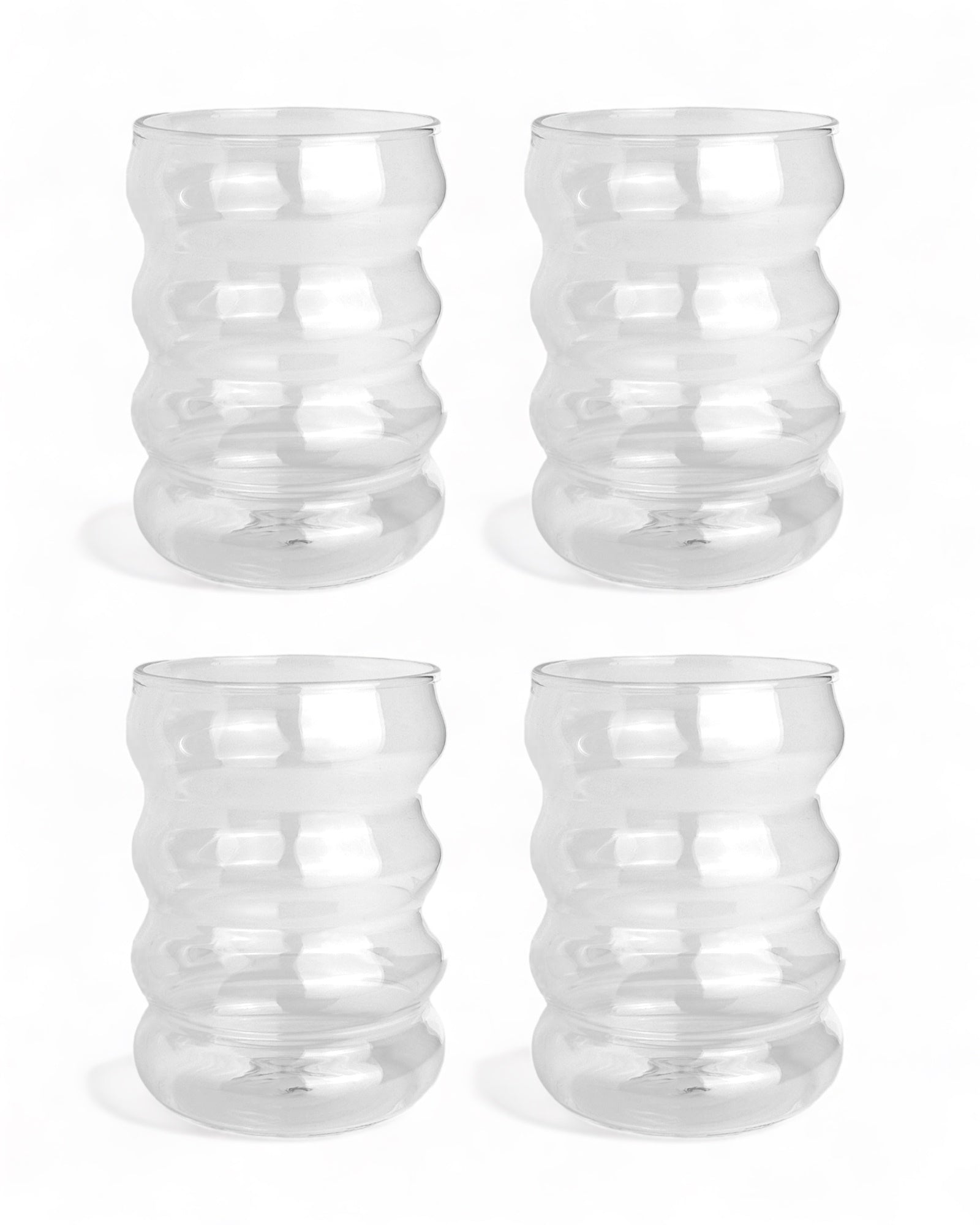 KIM⎥BUBBLE STOR GLAS⎥4-PAK⎥(Second Quality)