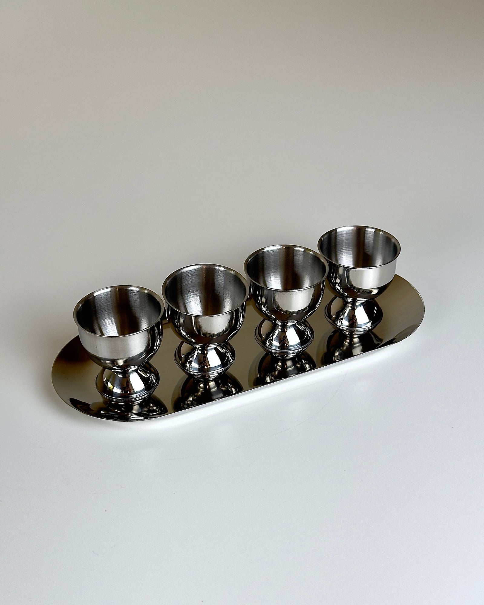 STEEL⎥PARIS EGG HOLDER⎥SET OF 4
