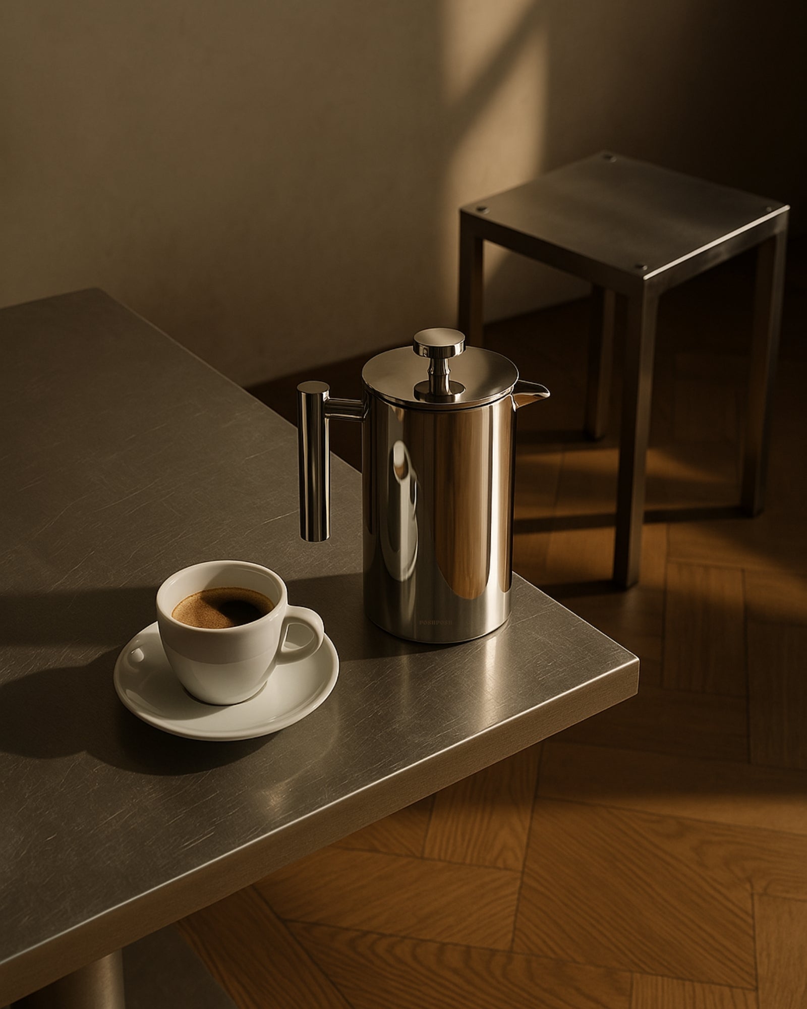 STAINLESS STEEL FRENCH COFFEE PRESS⎥800 ML