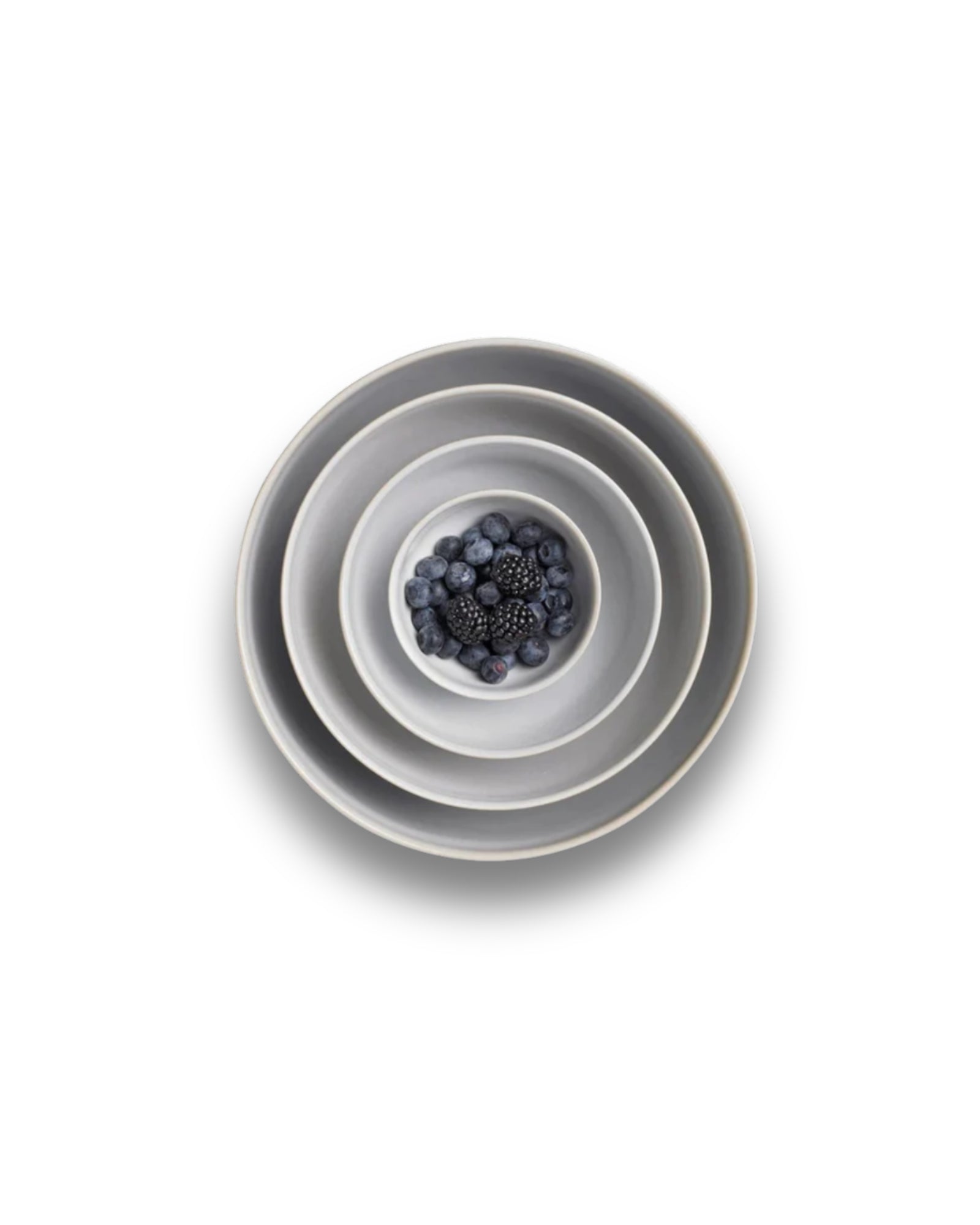 KNABSTRUP KERAMIK HVID TAVOLA SKÅLESÆT Á 4 STK