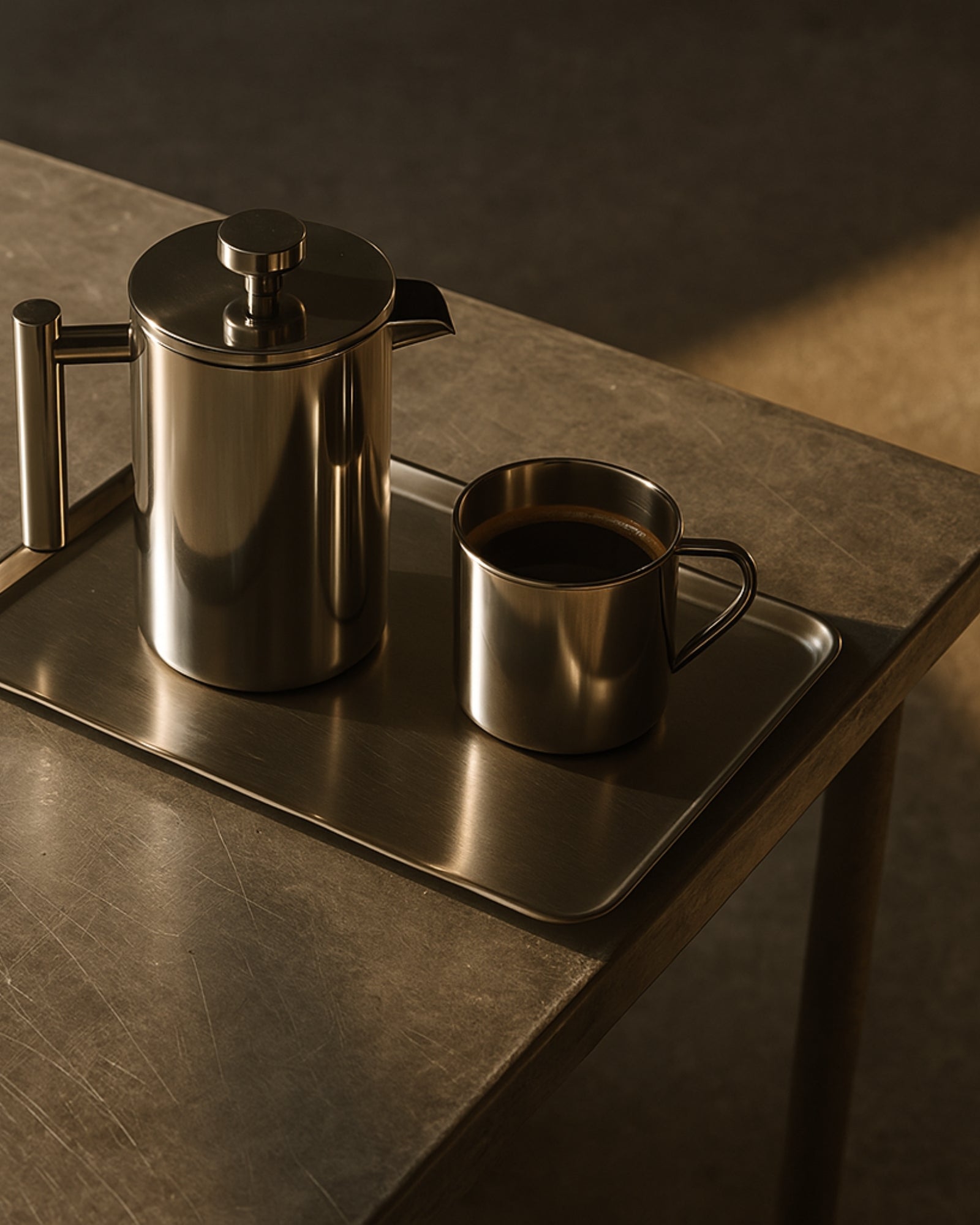 STEEL⎥PARIS COFFEE PRESS 800 ML