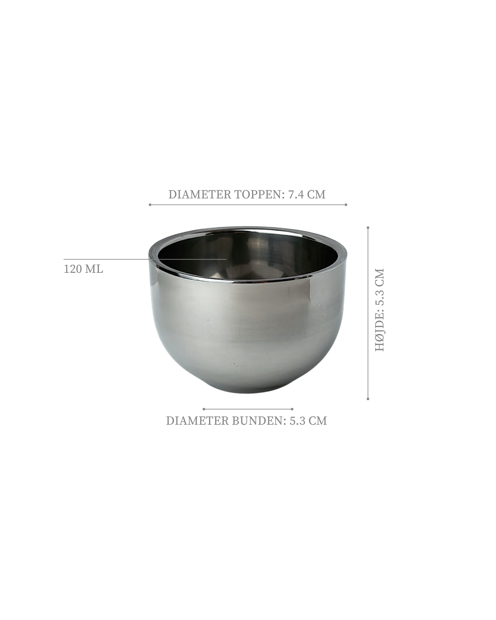 Steel⎥Milano Espresso Cup⎥Set of 2