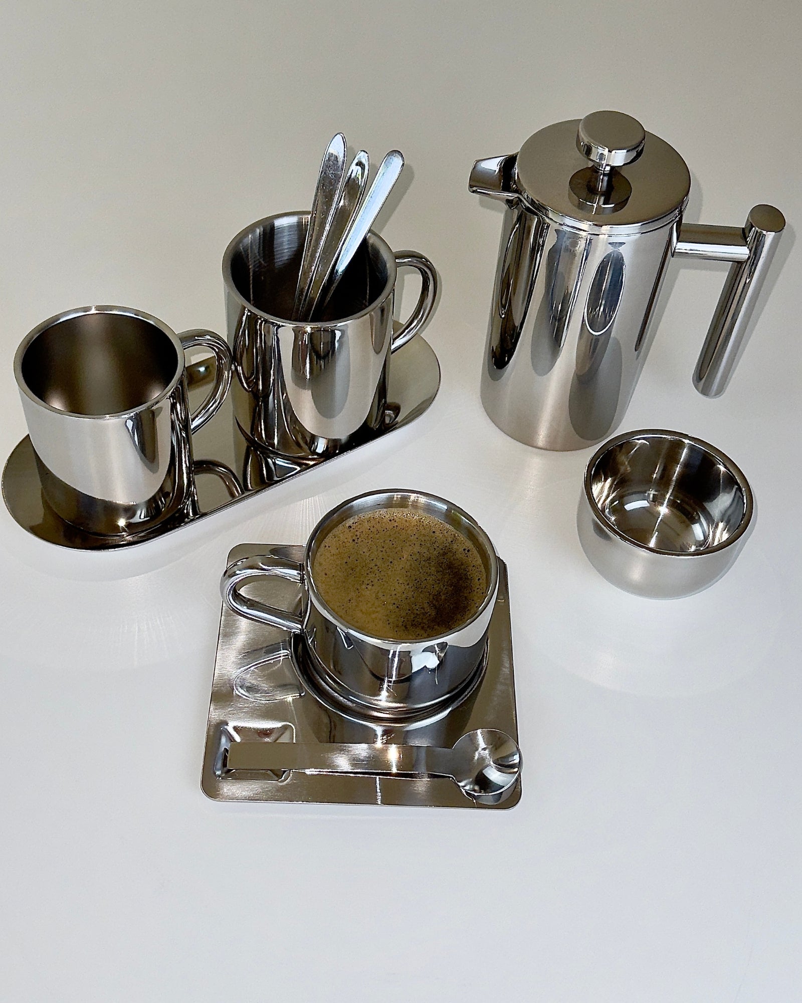 Steel⎥Milano Espresso Cup⎥Set of 2