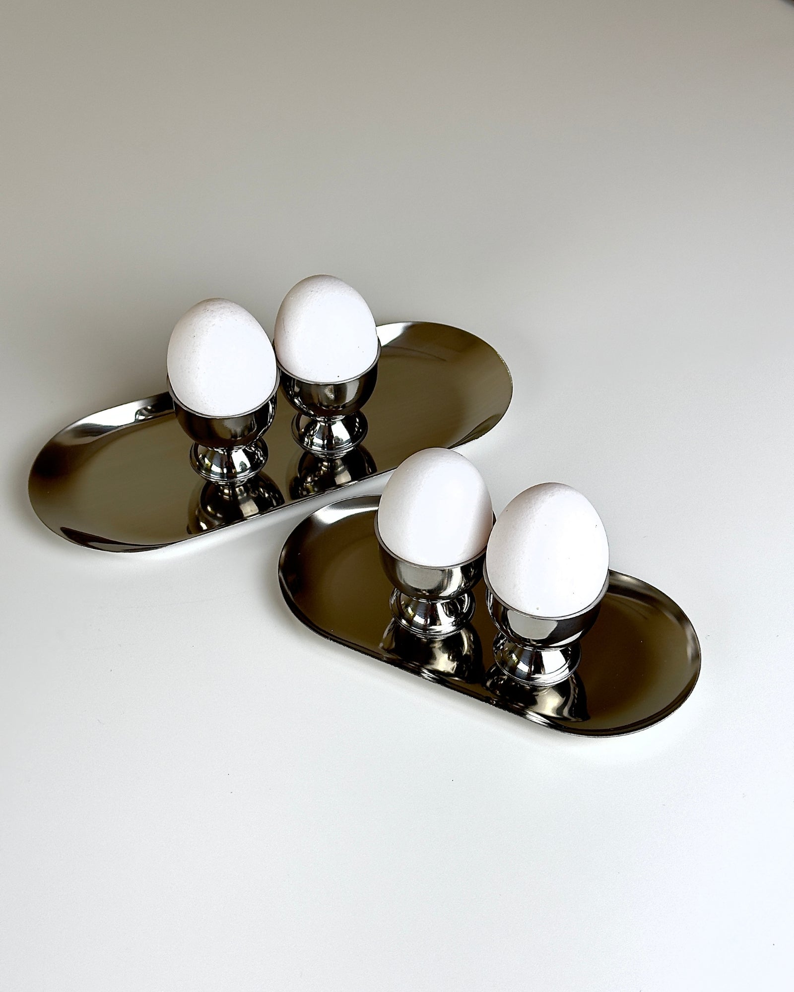 Steel⎥Paris Egg Holder⎥Set of 4