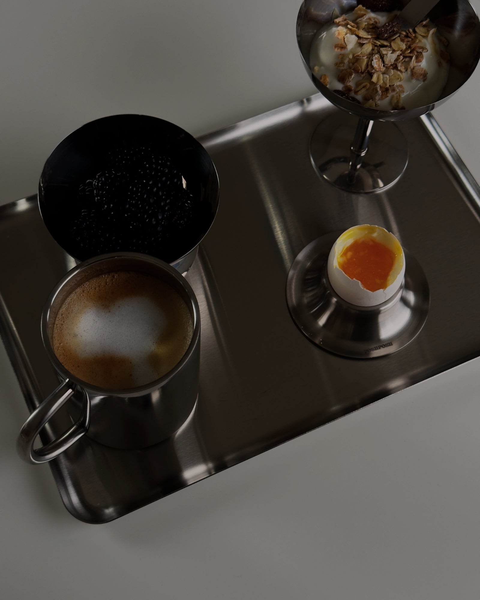 STEEL⎥MIAMI EGG HOLDER⎥SET OF 4