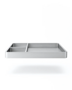 POSHPOSH Aluminium Tray seen from the front, showing its 3 cm profile